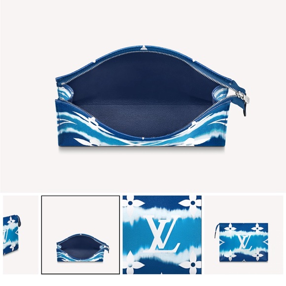 LV Blue Escale limited edition toiletry bag - Picture 3 of 15